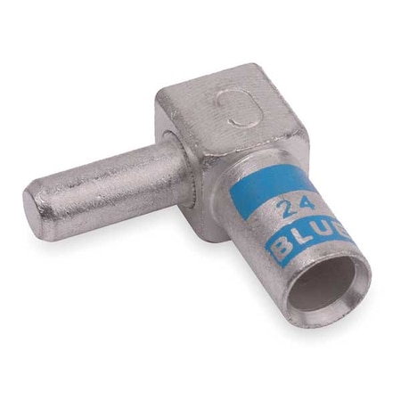 Abb Flag Connector, Male, 6 AWG, Blue FLAG6
