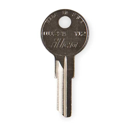 Kaba Ilco Key Blank, Brass, Yale Lock, PK10 O1122A-Y12