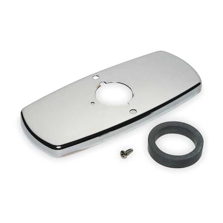 Sloan Trimplate Kit, Chrome, 4In Mounting Center ETF-607-A