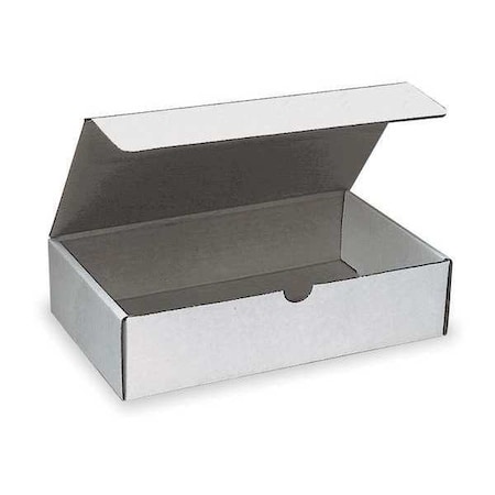 Zoro Select 15 1/8 in x 11 1/8 in x Mailing Carton, White, 50 PK 3EVR8