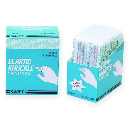 North Knuckle Bandage, Beige, Heavy Woven, PK40 010811