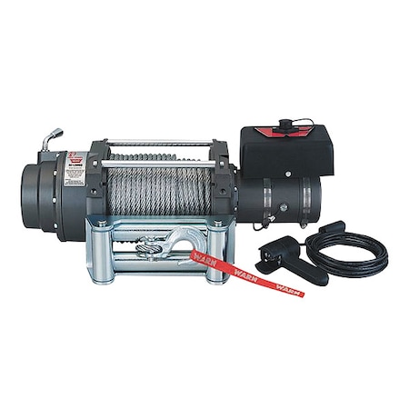 Warn Electric Winch, 4-3/5HP, 12VDC 17801