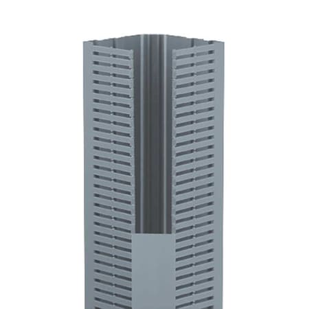 Panduit Wire Duct, Corner Duct, Gray, 4.40W x 3D CWD3LG6