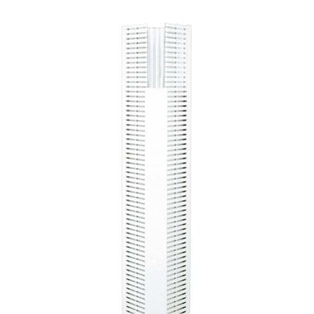 Panduit Wire Duct, Corner Duct, White, 4.40W x 3D CWD3WH6