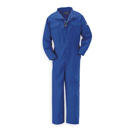 Bulwark Coverall, 5.2 cal/sq cm ATPV, M, 30 in Inseam, Nomex(R) IIIA, Zipper CNB6RB RG 38