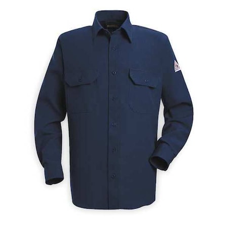 Bulwark Men's Flame-Resistant Collared Shirt, 4.4 cal/sq cm, XL, Nomex(R) SND2NV LN XL