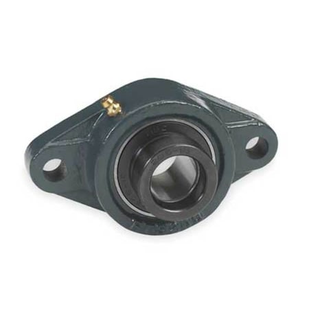 Dayton Flange Bearing, 2-Bolt, Ball, 1-7/16" Bore 3FCW8