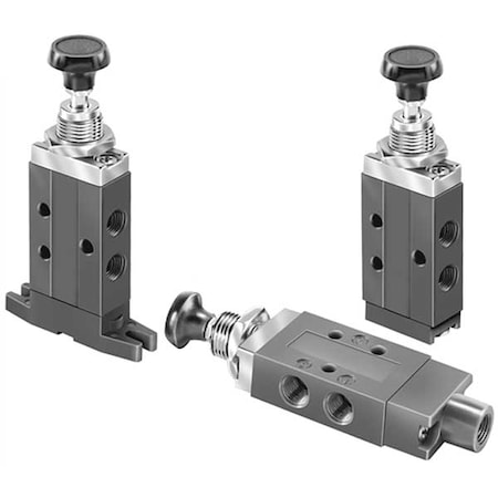 Parker Manual Air Control Valve, 3-Way, 1/8In NPT 414931000