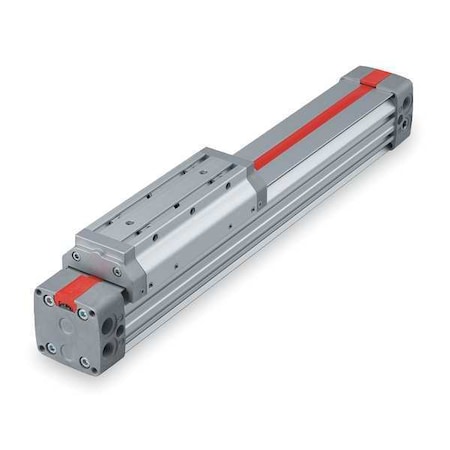 Speedaire Air Cylinder, 2 in Bore, 72 in Stroke, Rodless Double Acting, Aluminum . 5PEC3