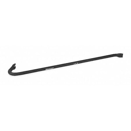 Westward Gooseneck Wrecking Bar, 30 In, 3/4 In Dia 3FE93