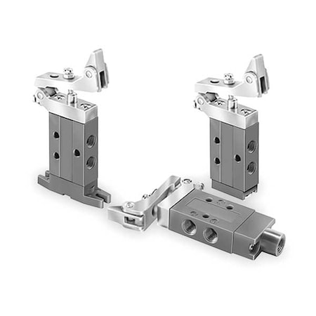 Parker Manual Air Control Valve, 3-Way, 1/8In NPT 414311000