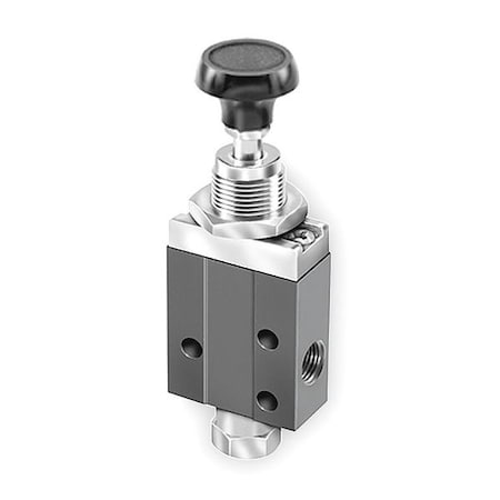 Parker Manual Air Control Valve, 3-Way, 1/8In NPT 404411000