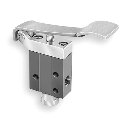 Parker Manual Air Control Valve, 3-Way, 1/8In NPT 404711000