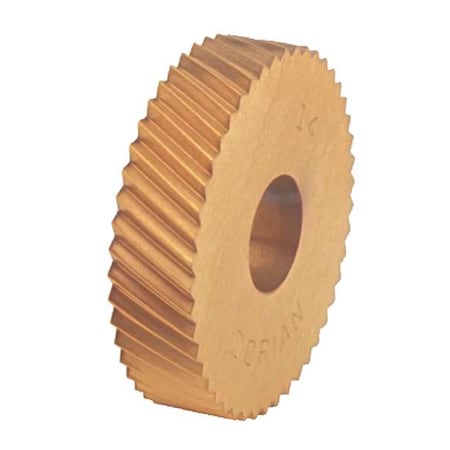 DORIAN Knurl Wheel, O Series, RH DIAG, 1 In, 25 TPI ODR-25-HSB-CP