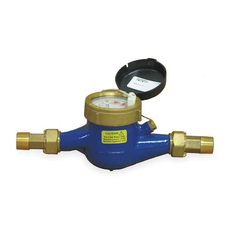 Pulsafeeder Flowmeter, 20 GPM, 150 PSI, 3/4 In, 0.1 PPG MTR101-G