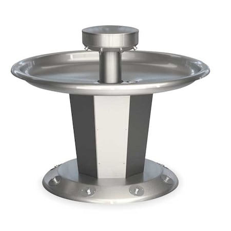 Bradley -, Circular, Shallow Bowl Wash Fountain S93-640