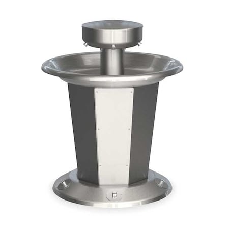 Bradley -, Circular, Shallow Bowl Wash Fountain S93-635