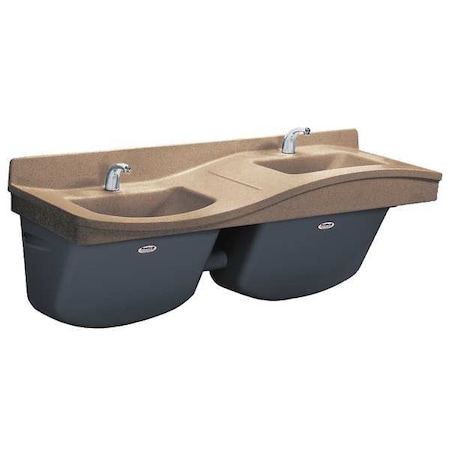 Bradley Bathroom Sink 23 7/8 in x 17 3/4 in, 2, Terreon S45-2464