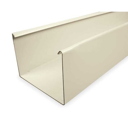 Legrand Cover Plate Raceway, 6000 Series, 1 Channel, 4-3/4 in W, 3-9/16 in H, 10 ft L, Ivory V6000B-10