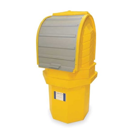 ULTRATECH Rolltop Drum Spill Contnmnt, 66 in. H 9641