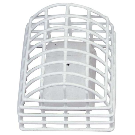 Safety Technology International Motion Detector Guard, Steel, Surface Mount, 5 3/4 in W x 7 in H x 4 1/2 in D, White STI-9621