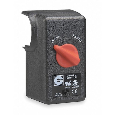 Condor Usa Pressure Switch Cover w/Auto/Off Knob H11-EA