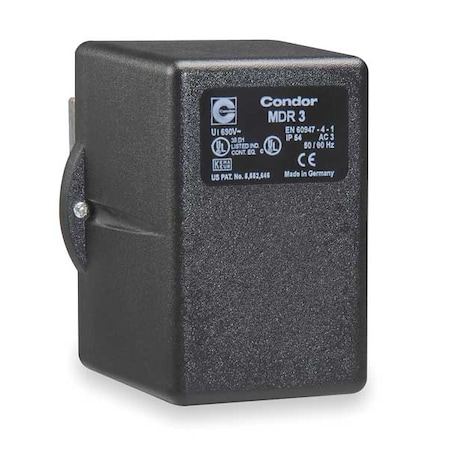 Condor Usa Pressure Switch, Standard, 3PST, 1 Ports, 3/8" NPT, 10 to 90 psi Range 31NEXAXX