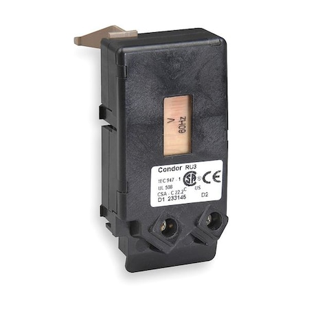 Condor Usa Under Voltage Relay, 277V, 60 Hz, MDR3 RU3L