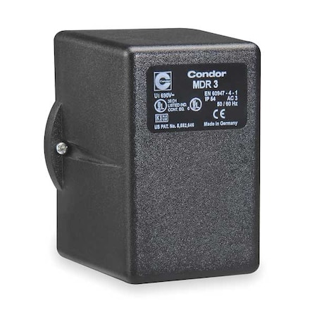 Condor Usa Pressure Switch Cover, MDR3, Standard H3-UL