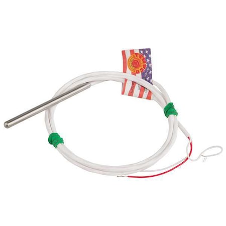 Tempco RTD Probe, 100 ohm, 3 in. L RTD00574