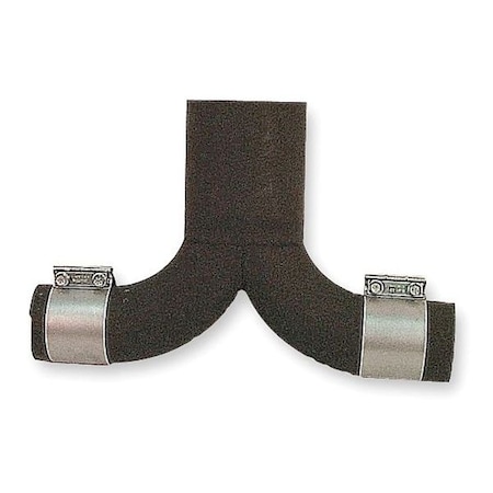 Dayton Dual Vent Kit, Y-Shape, 4x4x6 In 3F817