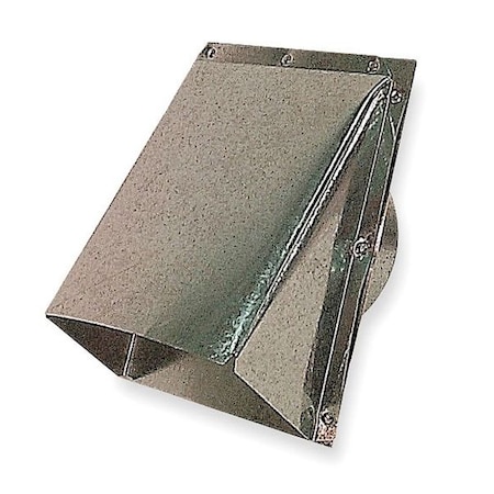 Dayton Outside Air Inlet Cap w/Bird Screen, 4 In 3F837