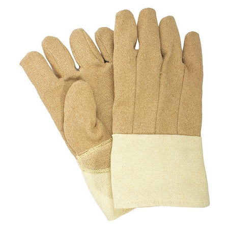 National Safety Apparel Thermal Gloves, PBI/Kevlar(R), 500 Degrees F Max Temp., Brown, Regular, 1 PR G51PCLW13714