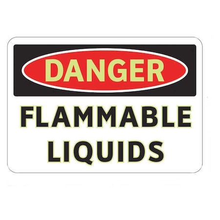 Brady Danger Sign, 7 in H, 10 in W, Vinyl, Rectangle, English, 102439 102439