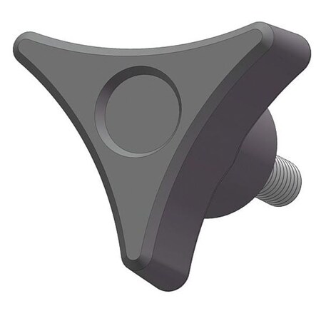 Innovative Components AN5C-RT521 2.00" Royal 3 Prong Knob