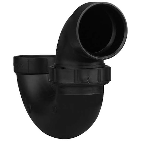 Zoro Select P-Trap with Union, 2 In Hub 02216