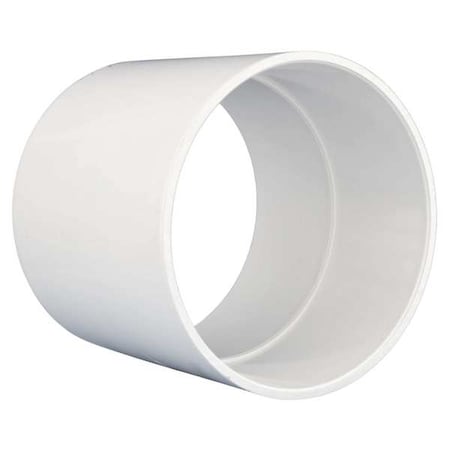 Zoro Select PVC Coupling, Hub, 8 in Pipe Size 06145