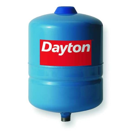 Dayton Water Tank, Steel, 2.1 gal., 30 psi 3GVT3