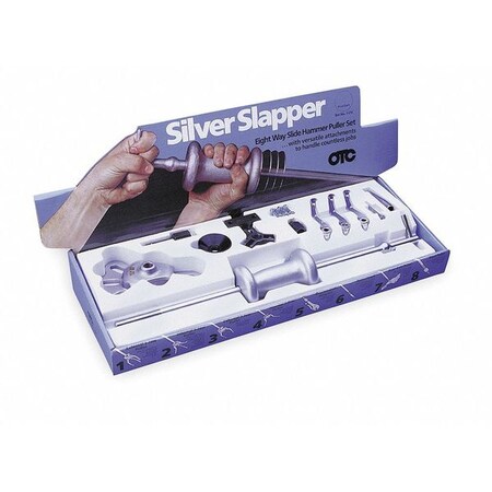 Otc Slide Hammer Puller Set, 8-Way, 5 lb 1179