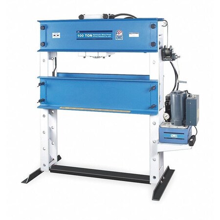Otc Hyd Press, Cap 100 Ton, Double Acting Ram 1858