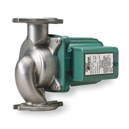 TACO Potable Water Circulating Pump, 1/6 hp, 115V, 1 Phase, Flange Connection 0013-SF3