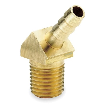 Parker Hose Barb, 1/4 In Barb, 1/8 In MNPT, Brass 139HB-4-2