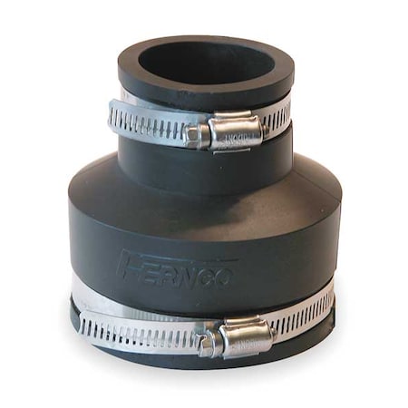 Fernco Flexible Coupling, For Pipe Size 3x1-1/2" 1056-315