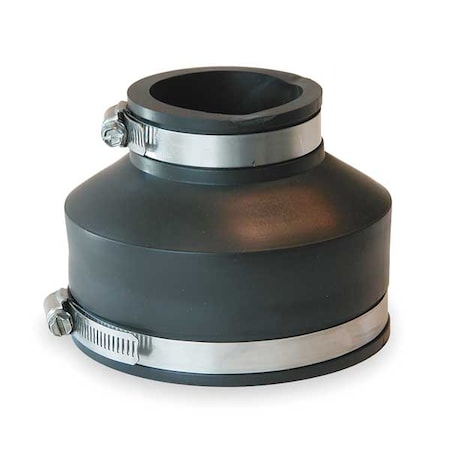 Fernco Flexible Coupling, For Pipe Size 8" x 4" 1056-84