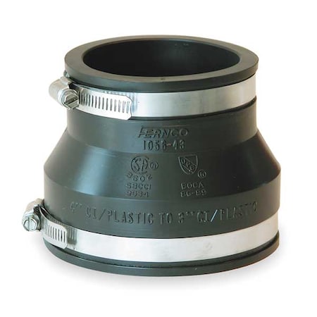 Fernco Flexible Coupling, For Pipe Size 5" x 3" 1056-53