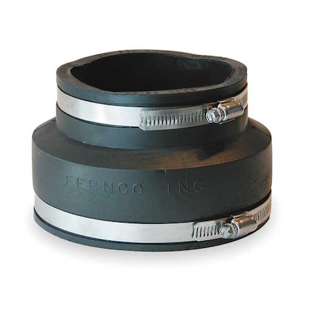 Fernco Flexible Coupling, For Pipe Size 5" x 4" 1056-54