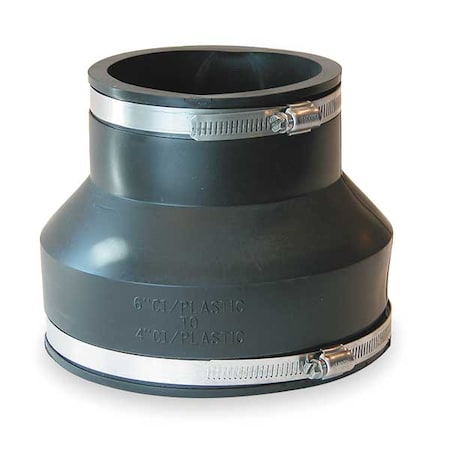 Fernco Flexible Coupling, For Pipe Size 6" x 4" 1056-64
