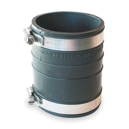 Fernco Flexible Coupling, For Pipe Size 2" x 2" 1060-22