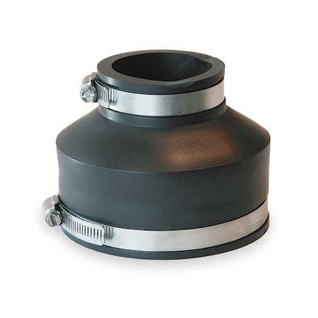 Fernco Flexible Coupling, For Pipe Size 10" x 8" 1056-10-8
