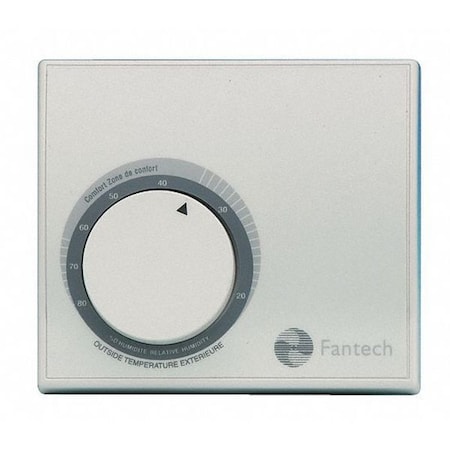 Fantech Control, Dehumidistat, Rotary Dial, 24 V MDEH1 | Zoro